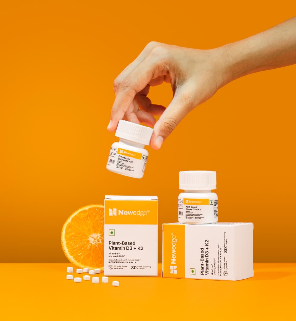Newedge Plant based Vitamin D3+K2
